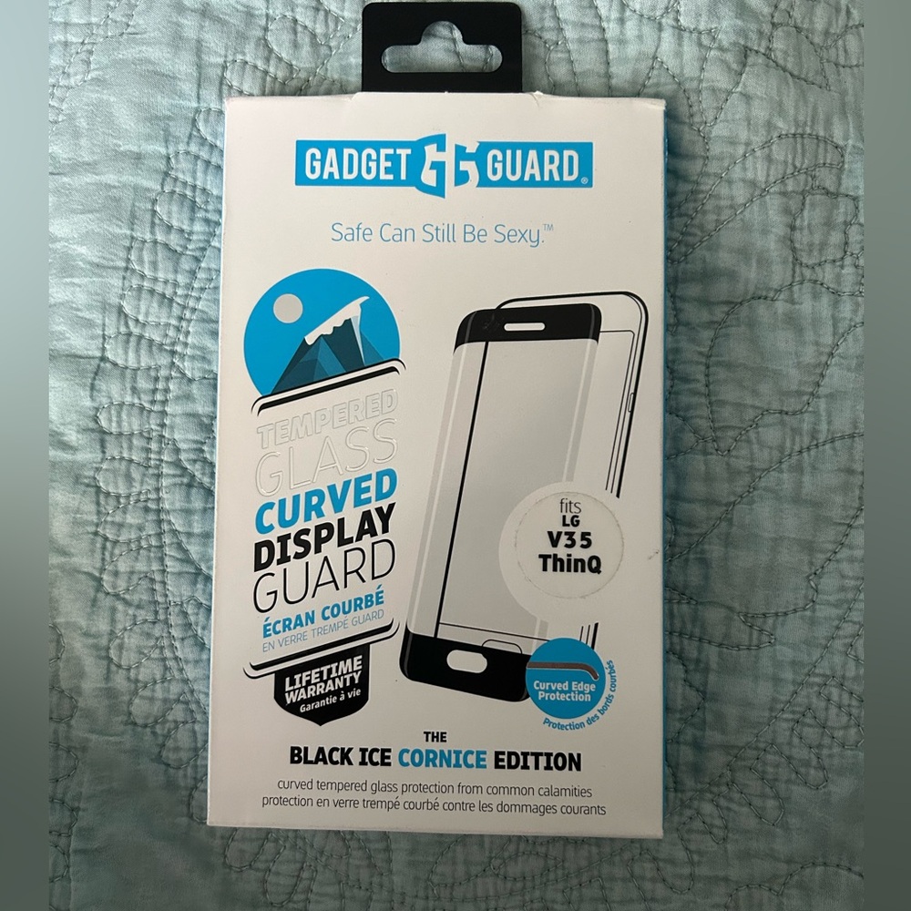 Gadget Guard Screen Protector Tempered Glass Fits V3 5 ThinQ